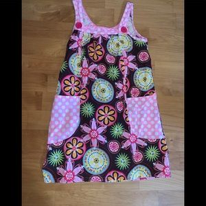 Hippo Hula girls dress size 6 summer pretty